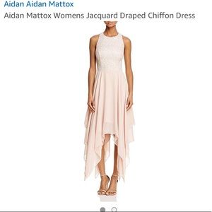 Aiden Mattox bridesmaid dress in BLUSH